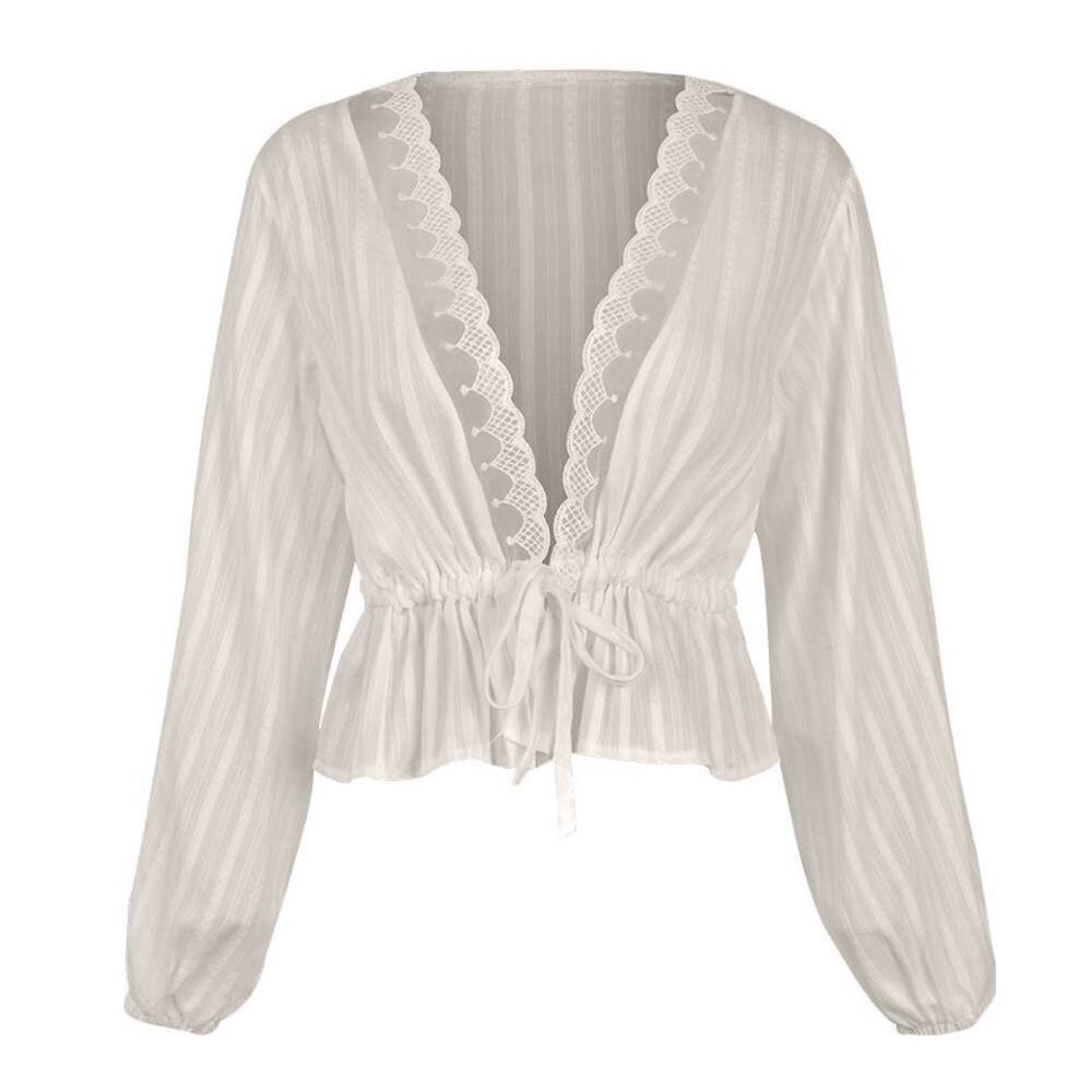 Boho Gypsy Lace Blouse - Picture 2 of 5